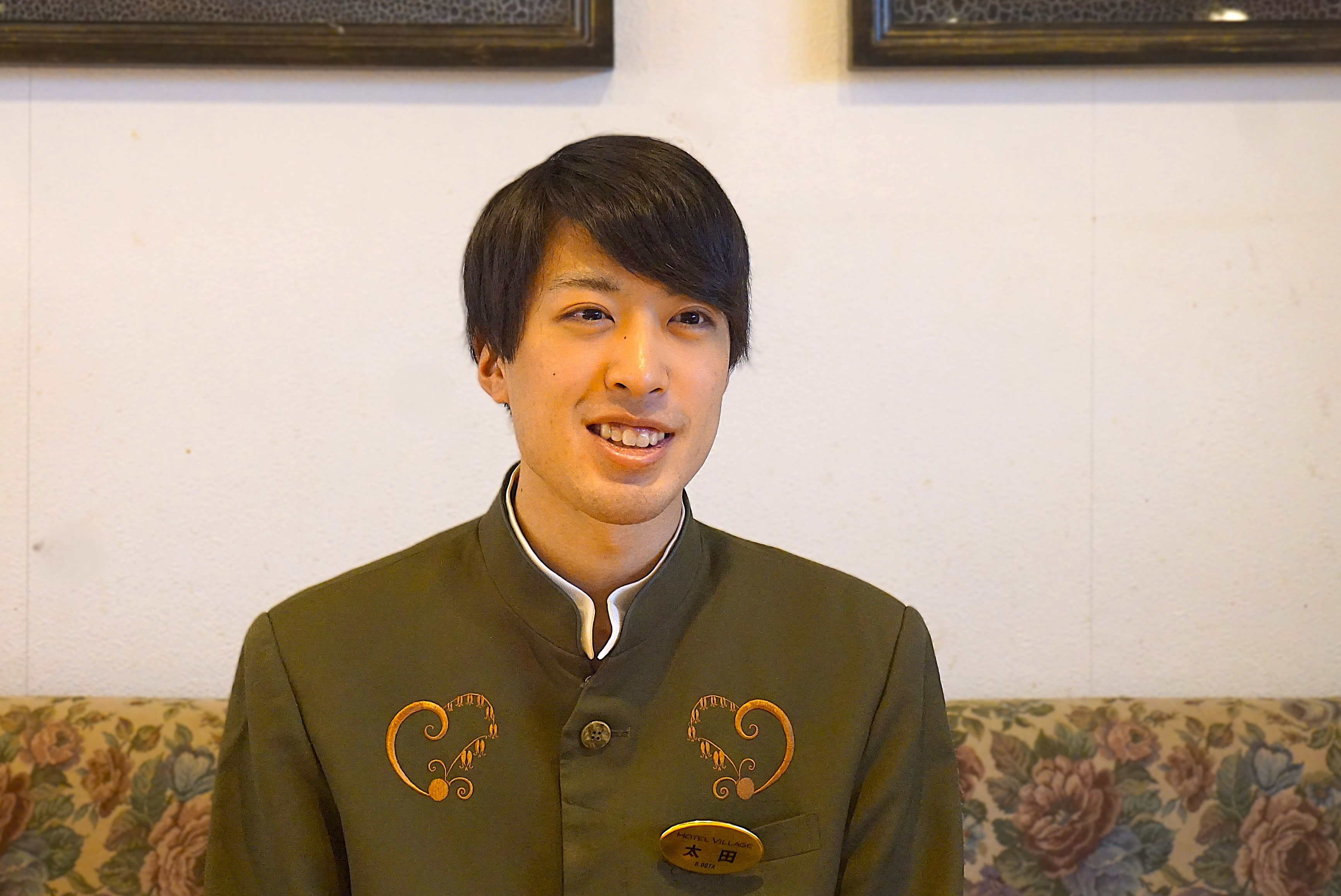 料飲部門、入社2年目の太田さん