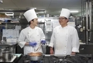 調理場の雰囲気