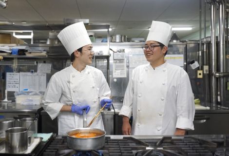 調理場の雰囲気